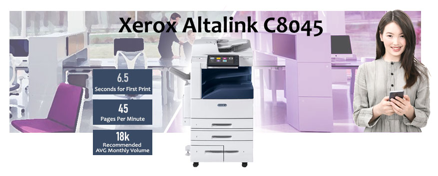 Altalink C8045 Product Speed