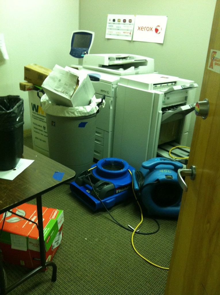What are my options if a Hurricane or Flood destroyed my copier?