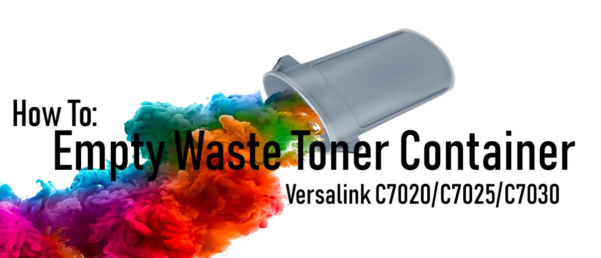 Empty Your Xerox Waste Toner Container on a Versalink