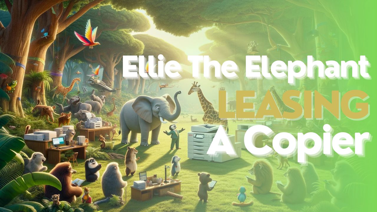 Ellie The Elephant Leasing A Copier