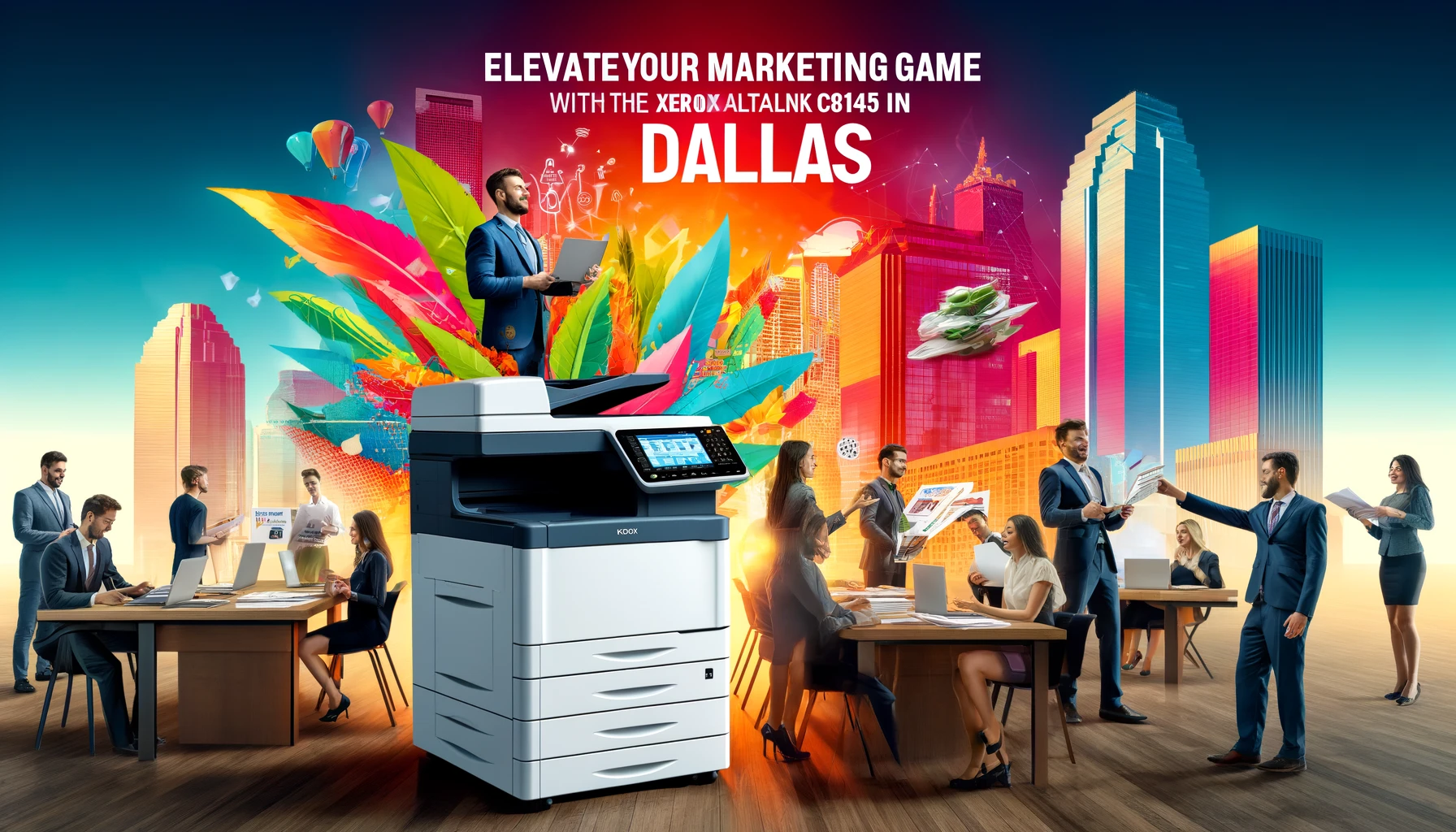 Marketing Games with the Xerox AltaLink C8145 in Dallas