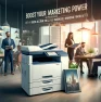 Marketing Power with a Xerox AltaLink C8155 and Booklet-Making Finisher